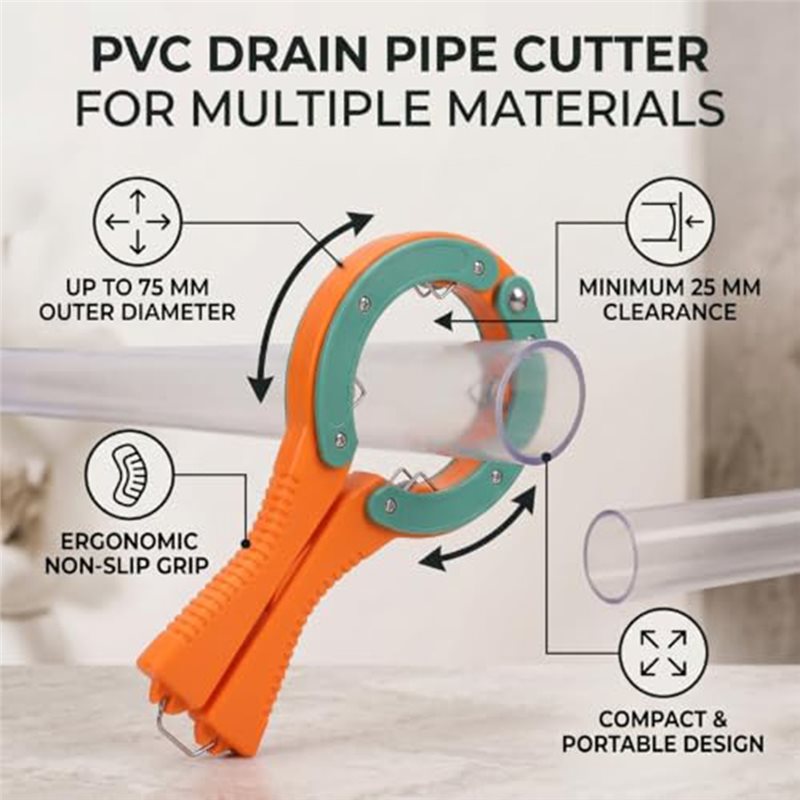 DTA4-Non-Slip Grip, Foldable L - Pipe Cutter Ratchet review and price